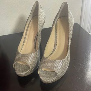 Sparkly Enzo Angiolini 3 1/2 inch heels (worn a couple times)